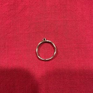 Retired James Avery Dangle Ring 3.5